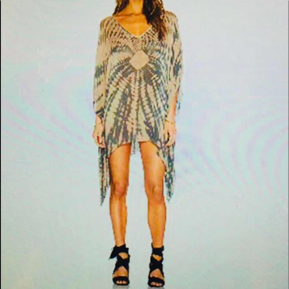 Blue Life Tunic Cover Up